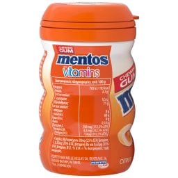 MENTOS | Τσίχλες Vitamins 90g