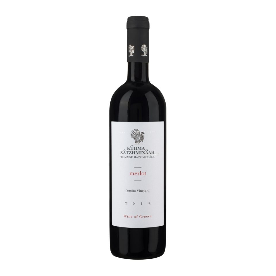 ΚΤΗΜΑ ΧΑΤΖΗΜΙΧΑΛΗ Οίνος Ερυθρός Merlot 750ml