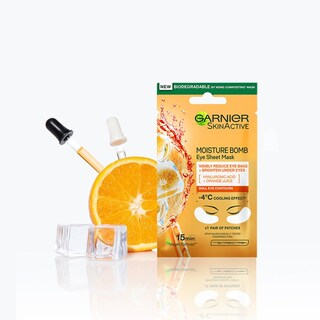GARNIER | Μάσκα Ματιών Moisture Bomb Eye Tissue Mask 6g