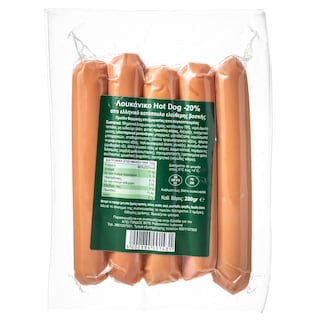 ΠΙΝΔΟΣ | Λουκάνικα Hot Dog Κοτόπουλο 280g Έκπτωση 20%