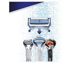 GILLETTE | SkinGuard Sensitive Aνταλλακτικές Κεφαλές Ξυρίσματος 4 τεμ
