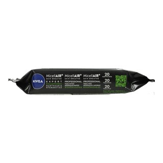 NIVEA | Μαντηλάκια Ντεμακιγιάζ Micellair Skin Breathe Professional 20 Τεμάχια