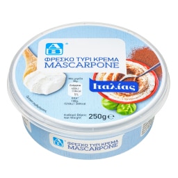 ΑΒ | . MASCARPONE ΙΤΑΛΙΑΣ 250 GR