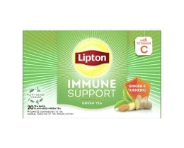 LIPTON | Πράσινο Τσάι Immune Support Κουρκουμάς & Τζίντζερ 20x1.3g