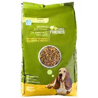 FAMILY FRIENDS | Dry Dog Food Poultry, Cereals & Vegetables 4kg