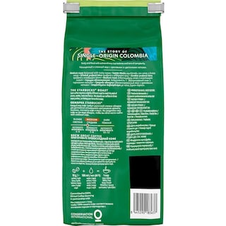 STARBUCKS | Καφές Espresso Καβουρδισμένοι Κόκκοι Colombia 450g