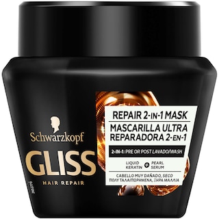 GLISS | Μάσκα Επανόρθωσης 2σε1 Ultimate Repair 300ml