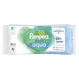 PAMPERS | Μωρομάντηλα Harmonie Aqua 48 Τεμάχια