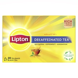 LIPTON | Τσάι Μαύρο Decaf 20x1.8g