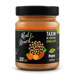 PAMI | Ταχίνι Σησαμοβούτυρο με Πορτοκάλι Βερίκοκο & Καρότο 250g