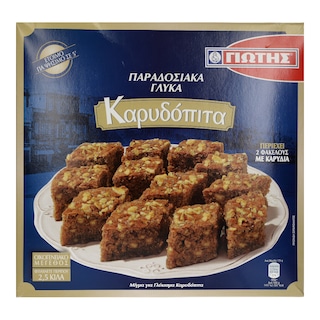 ΓΙΩΤΗΣ | ΓΛΥΚΟ ΚΑΡΥΔΟΠΙΤΑ 820 GR