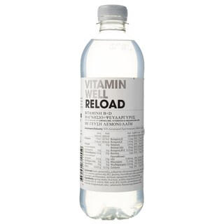 VITAMIN WELL | Βιταμινούχο Νερό Reload Λεμόνι Λάιμ 500ml