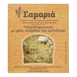 ΣΑΜΑΡΙΑ | Παξιμαδοφρυγανιές με Μέλι Σταφίδες και Αμύγδαλα 180g