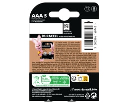DURACELL | Μπαταρίες Αλκαλικές Simply ΑΑA 5 Τεμάχια