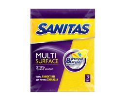 SANITAS | Πετσέτα Γενικής Χρήσης Multi Surface 3 Τεμάχια