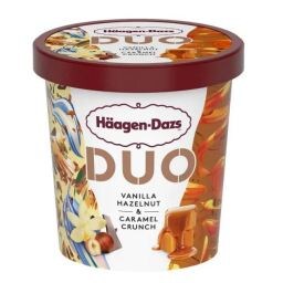 Παγωτό DUO Κρέμα Βανίλια & Καραμέλα 346g