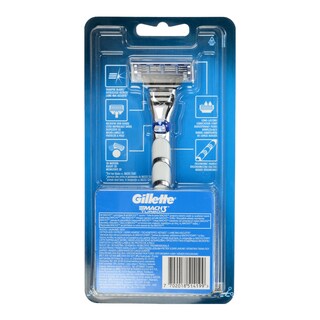 GILLETTE | Ξυριστική Μηχανή Mach3 Turbo + 1 Ανταλλακτικό 1 Τεμάχιο
