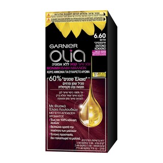 OLIA | Βαφή Μαλλιών Olia Mini Kit 6.60 Έντονο Κόκκινο 1 Τεμ.