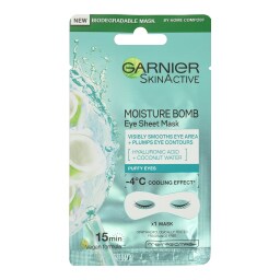 GARNIER | Υφασμάτινη Μάσκα Μάσκα Ματιών Moisture Bomb 6g