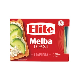 ELITE | Φρυγανιές Σταρένιες Melba Toast 100g