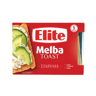 ELITE | Φρυγανιές Σταρένιες Melba Toast 100g