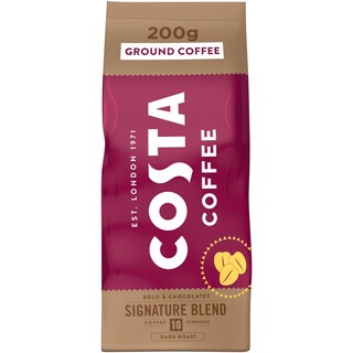 COSTA | COSTA DARK ESPRESSO 200G Αλεσμένος Signature Blend Dark 200gr