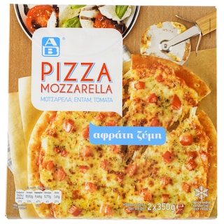 ΑΒ | Πίτσα Κατεψυγμένη Μοτσαρέλα 2 Τεμάχια 700gr