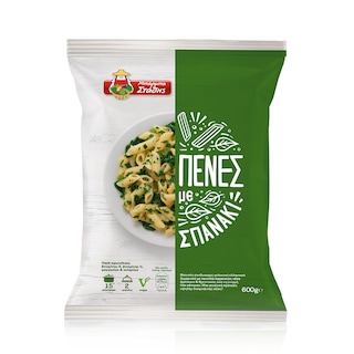 ΜΠΑΡΜΠΑ ΣΤΑΘΗΣ | Πένες με Σπανάκι 600g