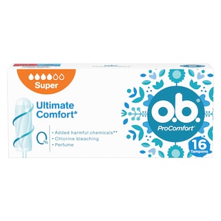 O.B. | Ταμπόν Pro Comfort Super 16 Τεμάχια