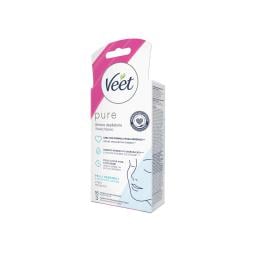 VEET | Ταινίες Αποτρίχωσης Κεριού Easy Gel Πρόσωπο Υποαλλεργικές 16 Τεμάχια