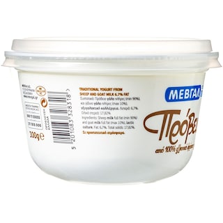 ΜΕΒΓΑΛ | YOGHURT WHITE TRADITIONAL 300 GR