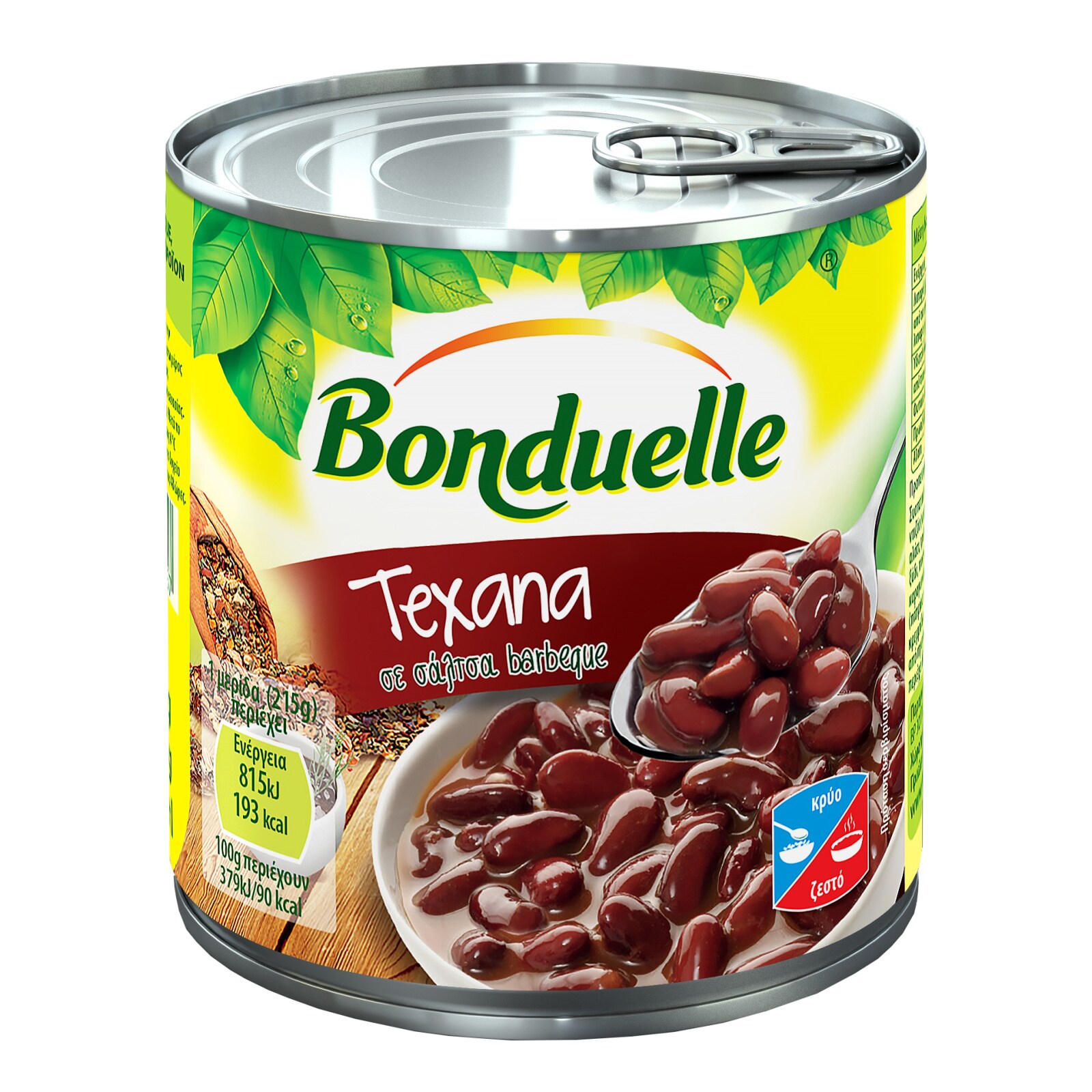 BONDUELLE Φασόλια Κόκκινα Texana Σάλτσα BBQ 430g