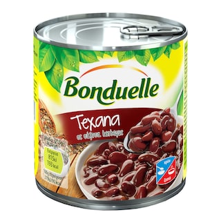 BONDUELLE | Φασόλια Κόκκινα Texana Σάλτσα BBQ 430g
