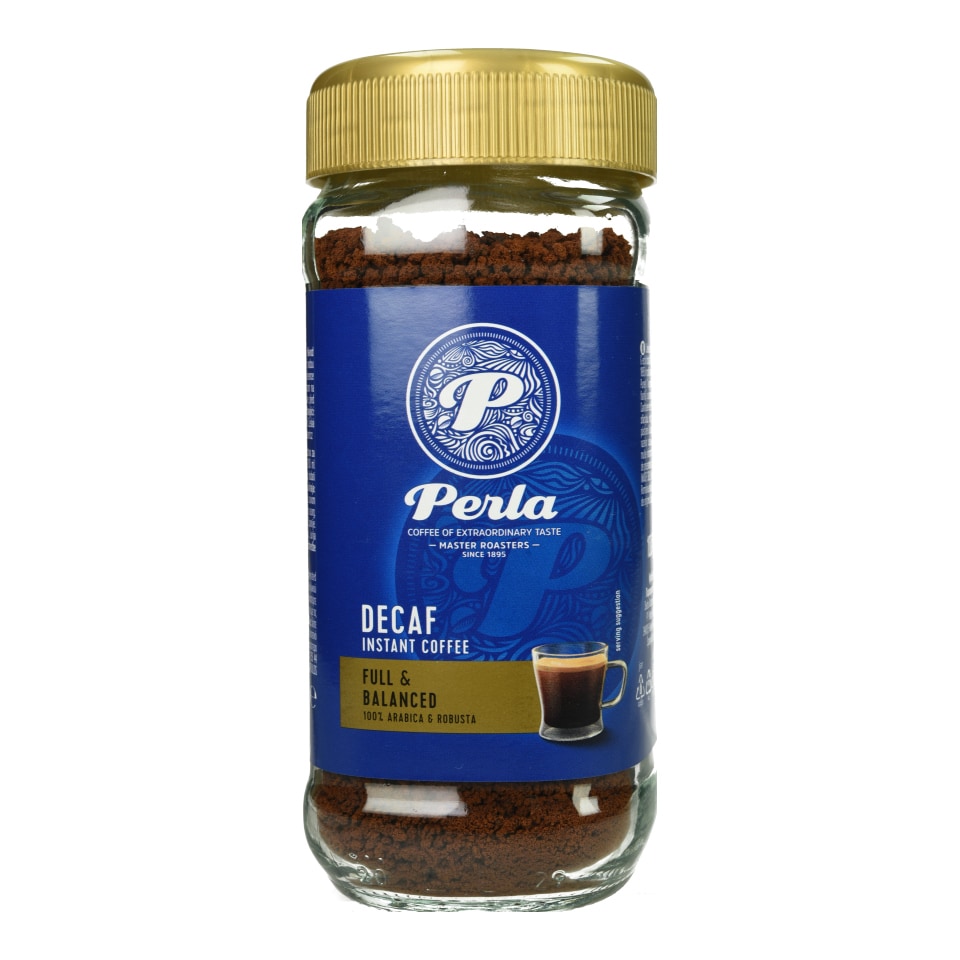 PERLA BEVERAGES Στιγμιαίος Καφές Perla Decaf 100g