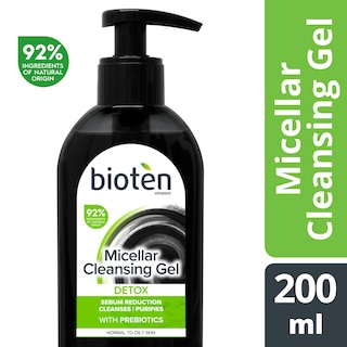 BIOTEN | Gel Καθαρισμού Detox Charc 200 ml