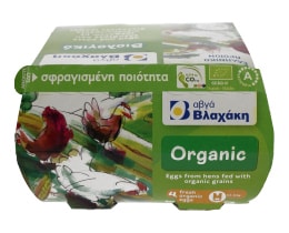 ΒΛΑΧΑΚΗΣ | ΑΥΓΑ ΒΙΟΛΟΓΙΚΑ MEDIUM 53/63 GR 4 ΤΕΜ