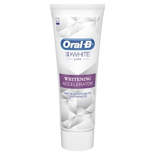ORAL B | Οδοντόκρεμα 3D White Luxe Επιταχυντής Λεύκανσης 75 ml