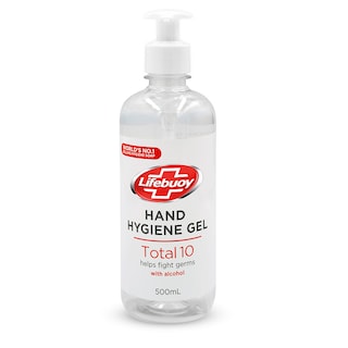 LIFEBUOY | Αντισηπτικό Gel Χεριών Total 10 Αντλία 500ml