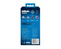 GILLETTE | Ξυριστική Μηχανή Mach3 Turbo Special Edition 1 Τεμάχιο + Τσάντα