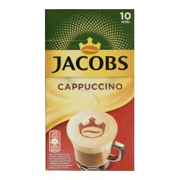 JACOBS | Στιγμιαίος Καφές Cappuccino 10 Τεμάχια