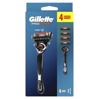GILLETTE | Ξυριστική Μηχανή Fusion 5 Proglide + 4 Ανταλλακτικά 1 Τεμάχιο