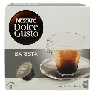 NESCAFE | DOLCE GUSTO | ΚΑΦΕΣ ΕΣΠΡΕΣΟ BARISTA ΚΑΨΟΥΛΕΣ ΓΙΑ ΜΗΧΑΝΗ DOLCE GUSTO 120 GR