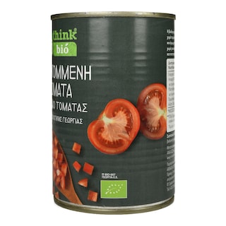 ΑΒ THINK BIO | Τομάτα Ψιλοκομμένη Bio 400g