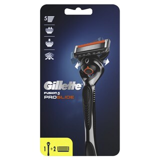 GILLETTE | Ξυριστική Μηχανή Fusion 5 + 2 Ανταλλακτικά 1 Τεμάχιο