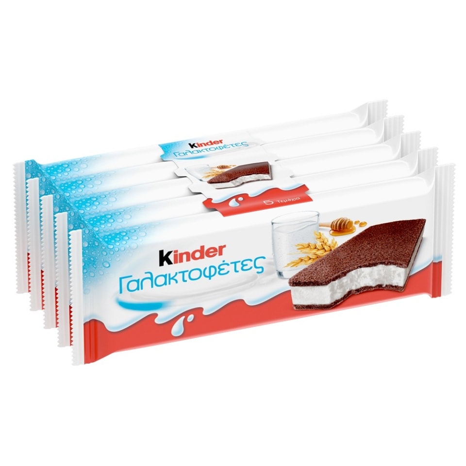 KINDER Γαλακτοφέτες 5x48g