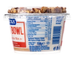 ΜΕΒΓΑΛ | Επιδόρπιο Γιαουρτιού Nutri Bowl Μήλο Κανέλα Πεκάν 158g