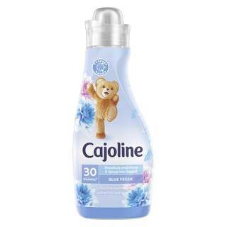 CAJOLINE | Μαλακτικό Πλυντηρίου Ρούχων Blue Fresh 30 Μεζούρες