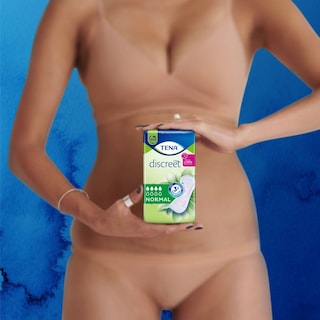 TENA | Σερβιέτες Ακράτειας Discreet Normal 24 Τεμάχια