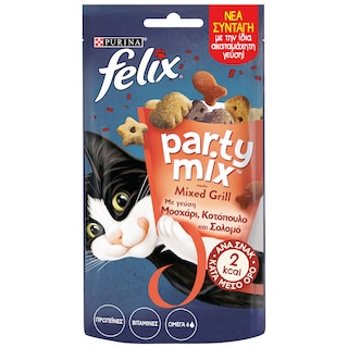 FELIX | Γατοτροφή Party Mix Mixed Grill 60 gr
