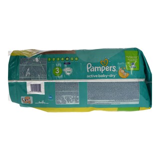 PAMPERS | ΠΑΝΕΣ ACTIVE BABY DRY GIANT NΟΥΜΕΡΟ 3 (5-9KG) 108 ΤΕΜ